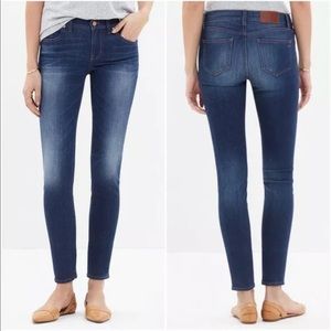 MADEWELL skinny cropped jeans
